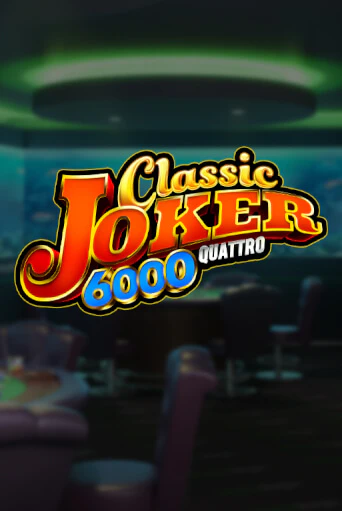 Classic Joker 6000 демо игра казино без регистрации | PokerDom